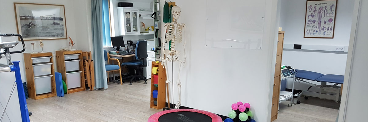 Inside of The Chartered Physiotherapy Clinic in Wrexham